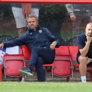 Daryl McMahon looks on Image: Gavin Ellis/TGS Photo