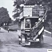 The no. 26 at Black’s Bridge, Main Road, around 1921-1924