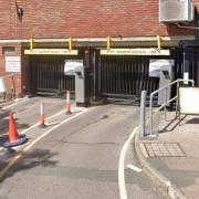 Coptfold Road car park (pictured in August)