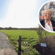 Margaret Mullane MP has joined residents in opposing plans for a quarry at Rainham Lodge Farm