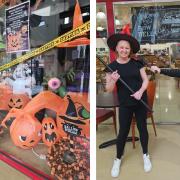 Romford Shopping Hall is running a trick or treat hunt, with businesses like Bow Bells Cafe getting into the spooky spirit