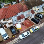 Picture from scene of Dagenham stabbing