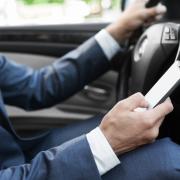 See how many full driving licence holders in Romford were caught using their mobile phones from 2020 until 2023, according to DVLA data.