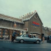 The Leytonstone superstore was turned into a gingerbread wonderland