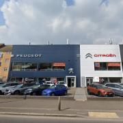 A car dealership on London Road, one of the many places that could see changes