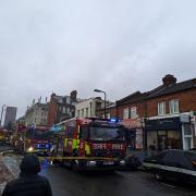 Firefighters in Walthamstow