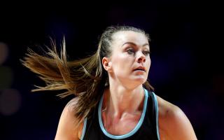 Mikki Austin during aVitality Netball Super League match in 2022  Picture: PA