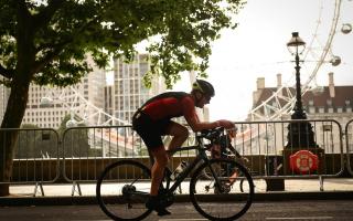 Action from the London Triathlon. Image: LimeLight Sports Club