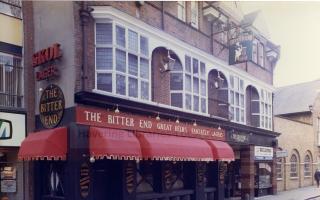 The Bitter End pub in Romford circa 1983