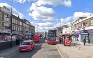 The restaurant is located on Victoria Road in Romford