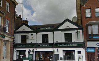 Greene King pub The Lamb in Market Place, Romford, has had its plans for a new outdoor seating area refused