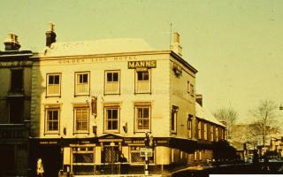 The Golden Lion is a well-known haunted pub