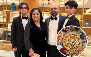 The Fat Pizza, run by the Chhina family, has won a Good Food Award in the takeaway category